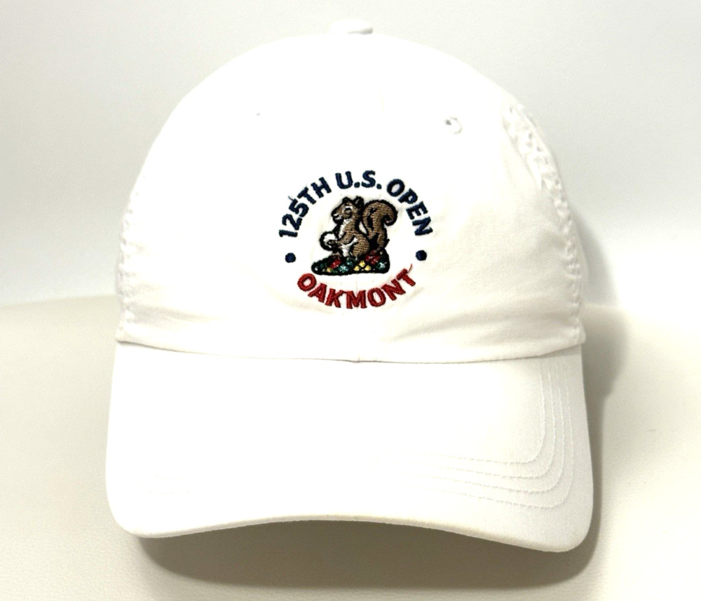 Ahead 125th U.S. Open Oakmont USGA Member White Golf Hat Cap Adjustable NEW